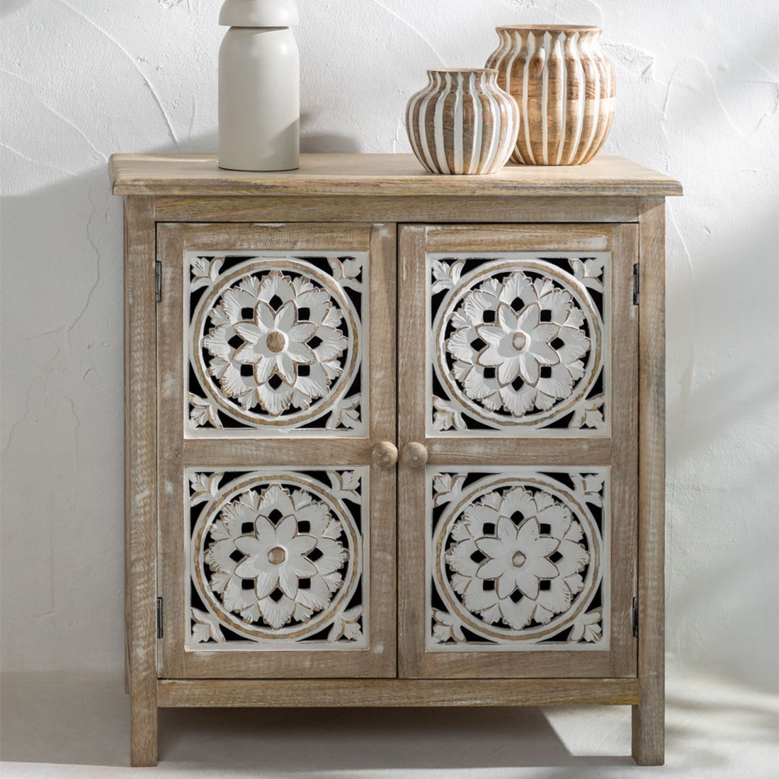 Fernio Solid Wood Sideboard | Natural