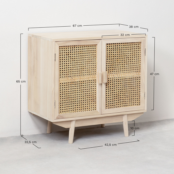 Libika Solid Wood Sideboard | Natural