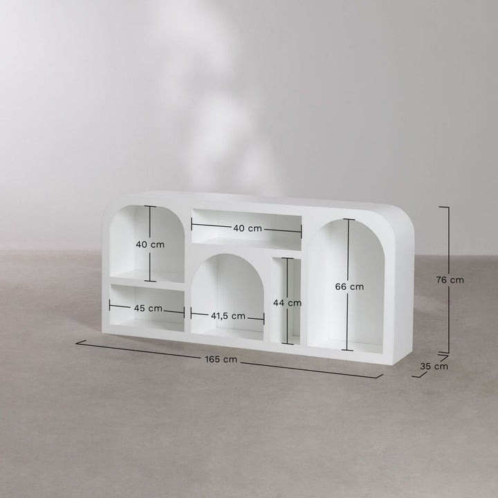 Emina Solid Wood Sideboard | White