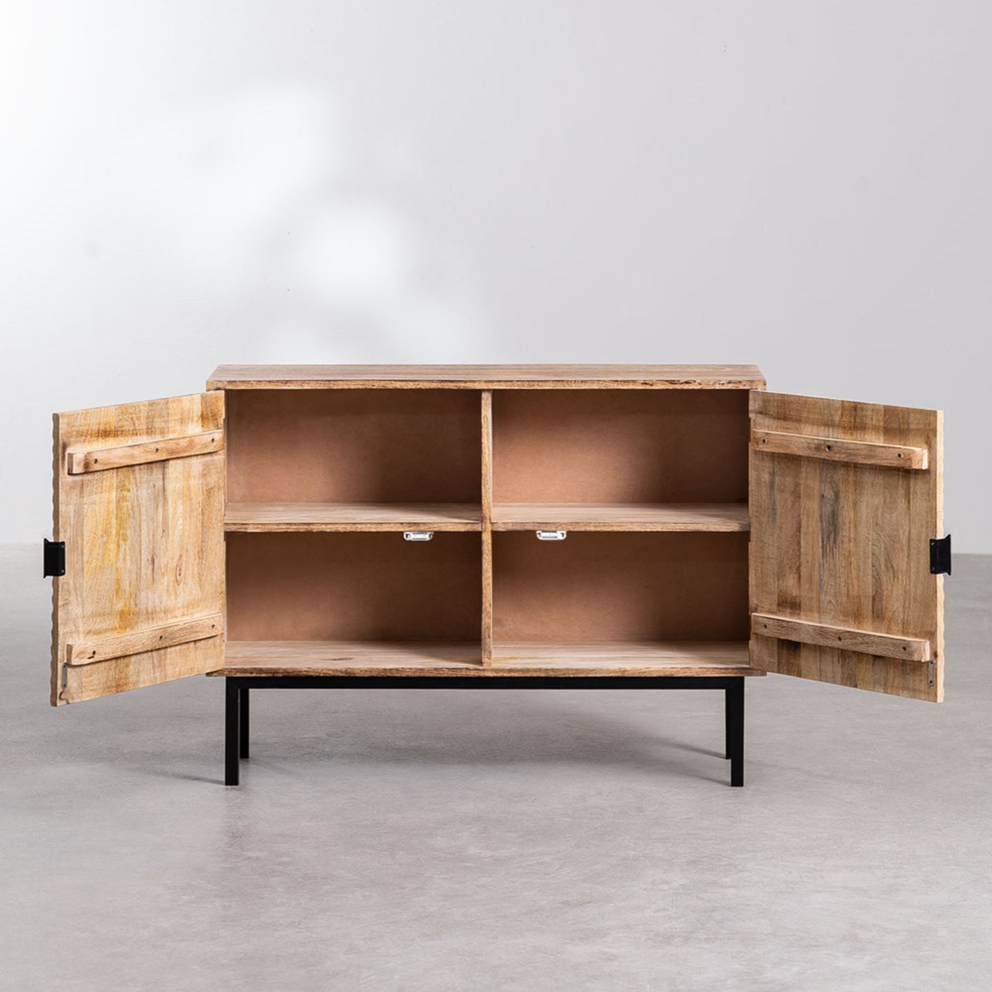 Cyprus Solid Wood Sideboard | Natural