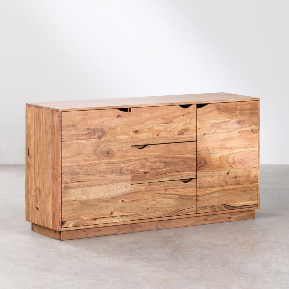 Turseo Solid Wood Sideboard | Natural