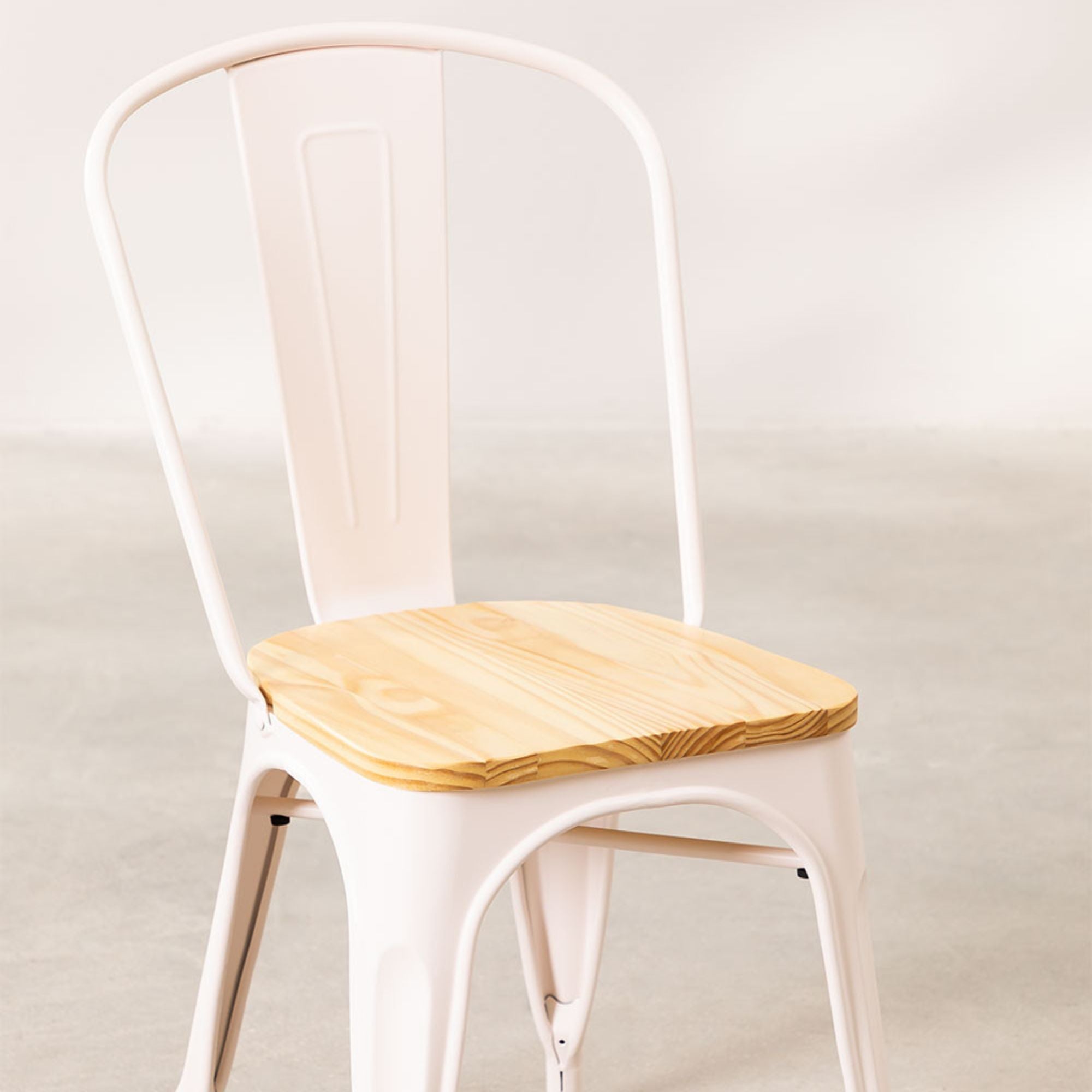 Madrid Metal Chair | White