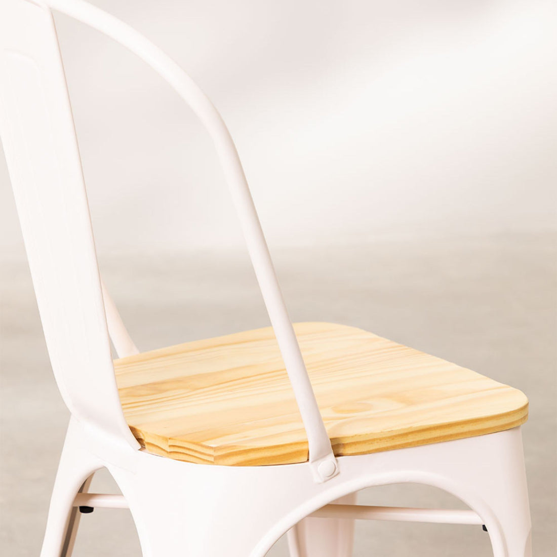 Madrid Metal Chair | White