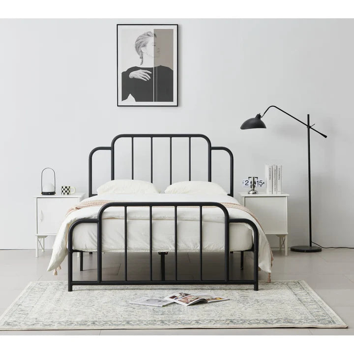 Furnishiaa Modern Metal Platform Bed