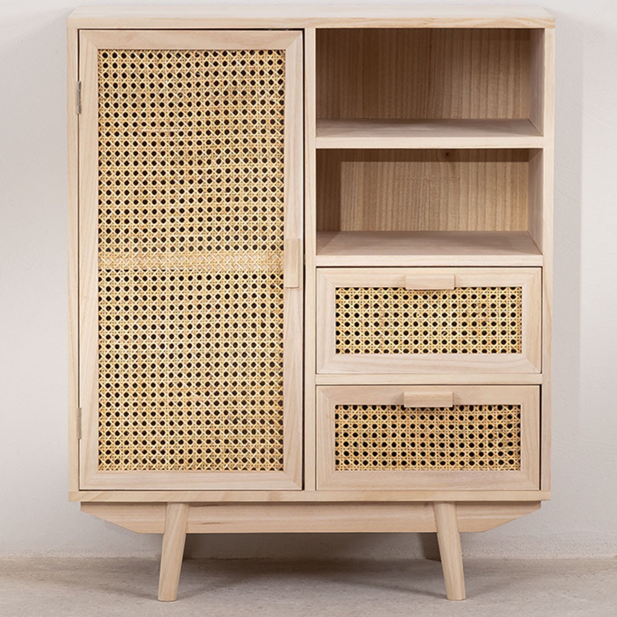 Oriano Solid Wood Sideboard | Natural