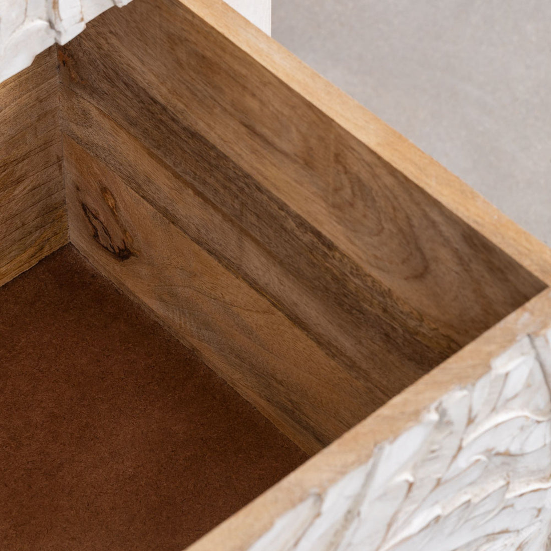 Venice Solid Wood Chest of Drawer | White