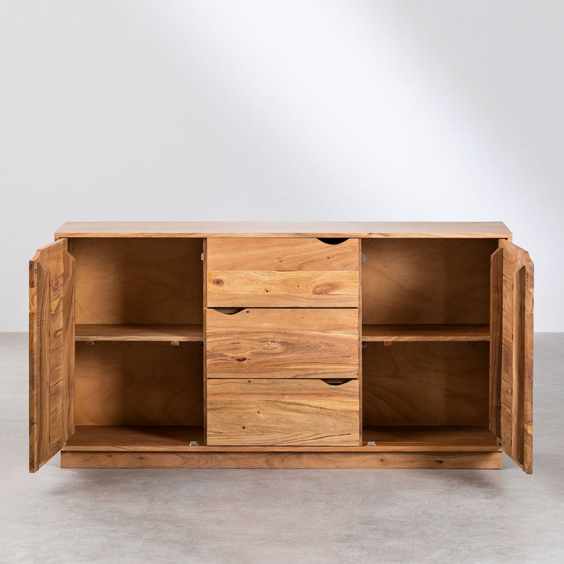 Turseo Solid Wood Sideboard | Natural
