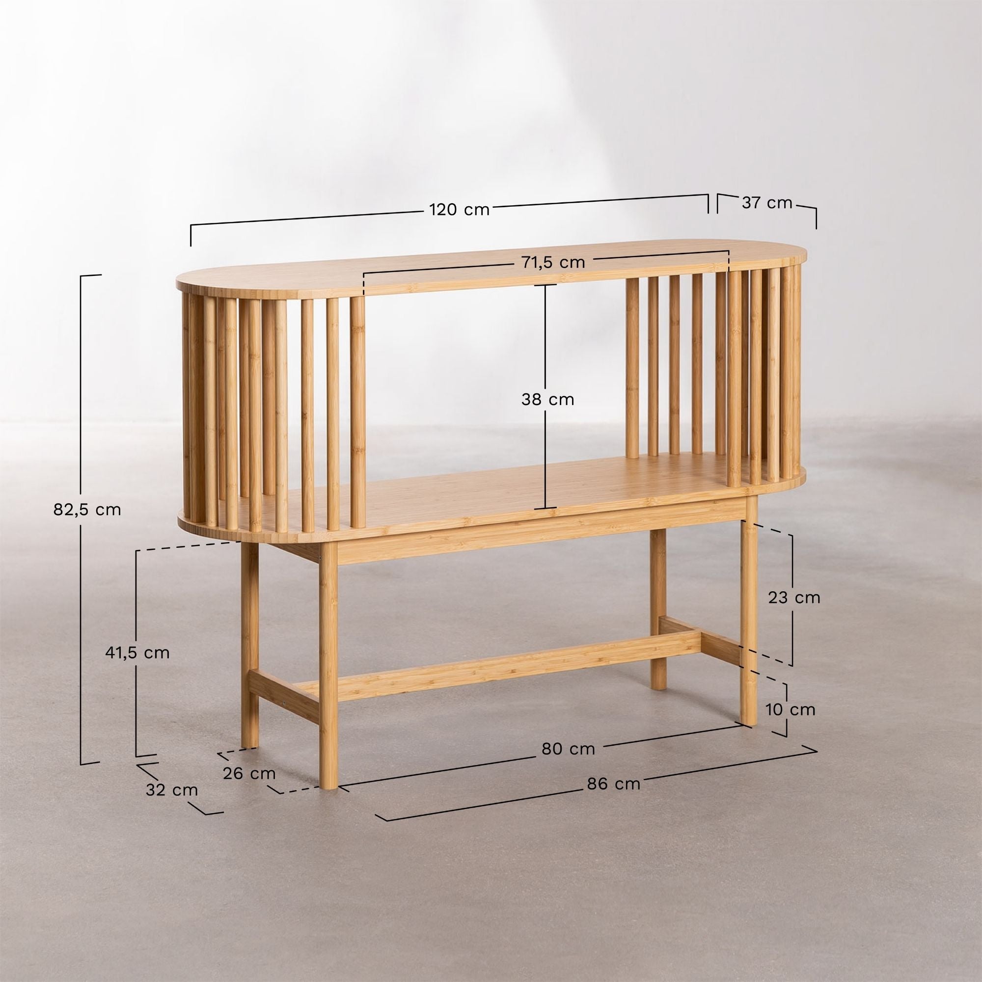 The Feris Solid Wood Sideboard | Natural