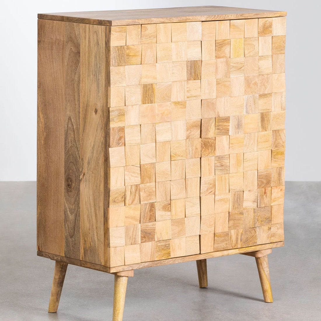 Nordic Solid Wood Sideboard | Natural