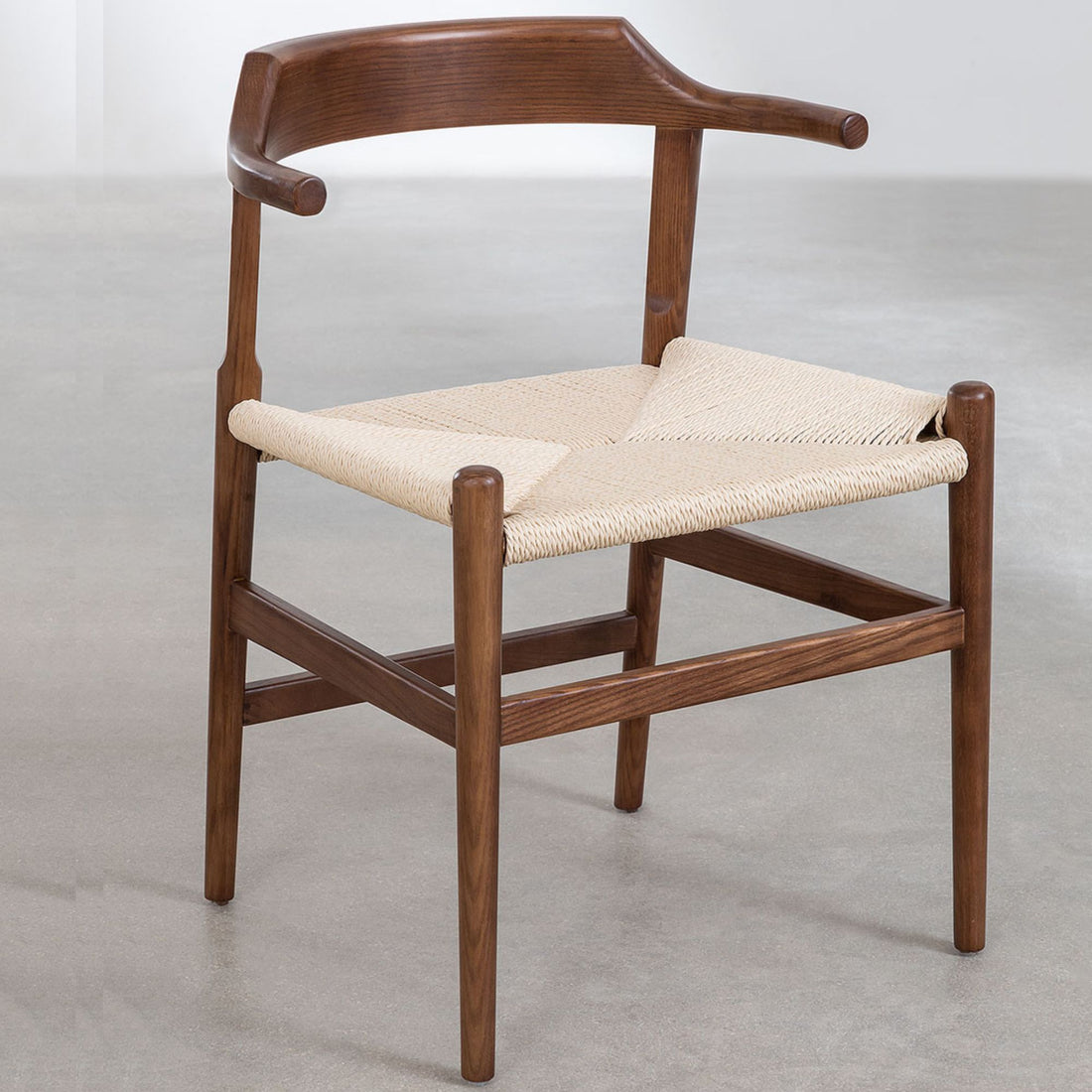 Esine Solid Wood Chair | Brown