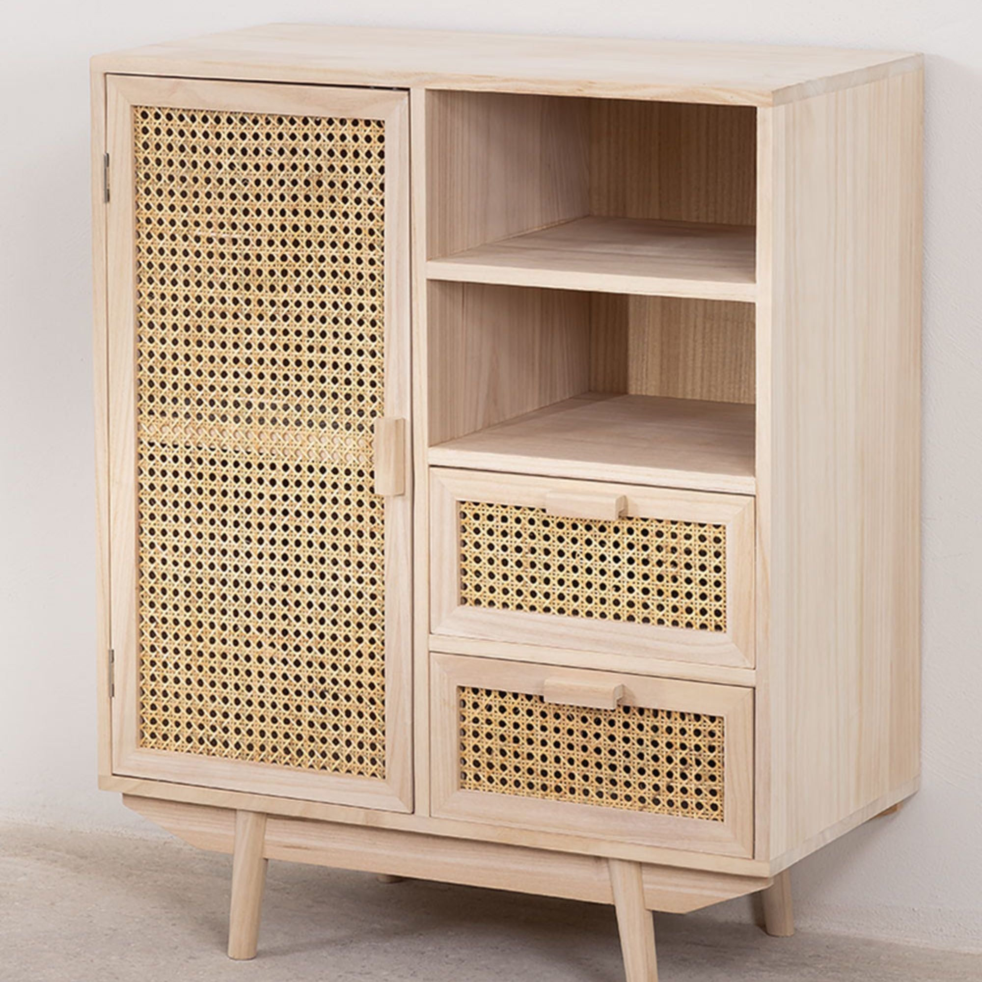 Oriano Solid Wood Sideboard | Natural