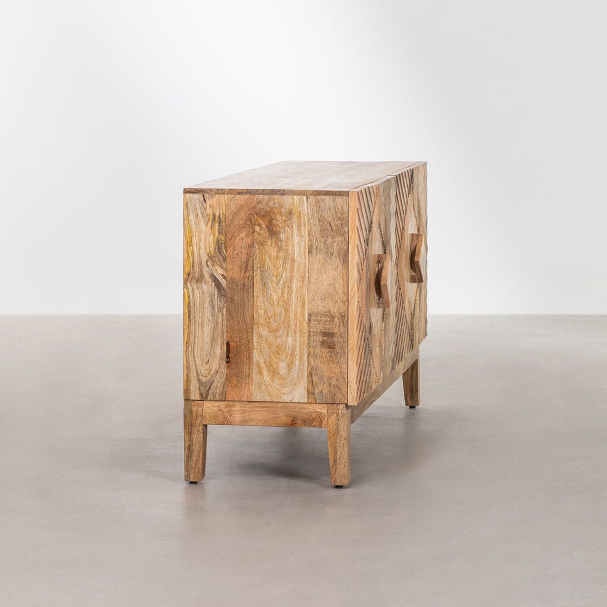 Rein Solid Wood Sideboard | Natural
