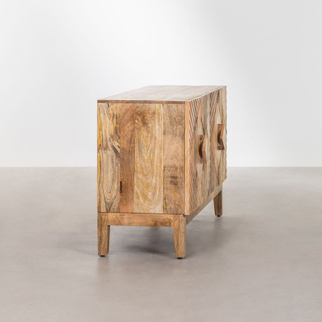 Rein Solid Wood Sideboard | Natural