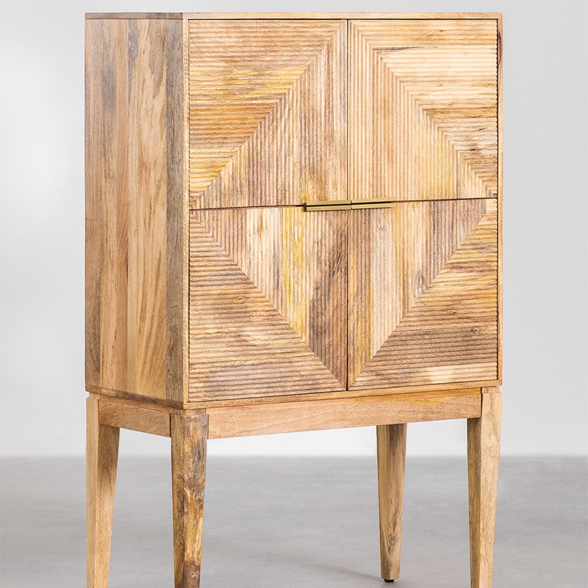 Zambia Solid Wood Sideboard | Natural