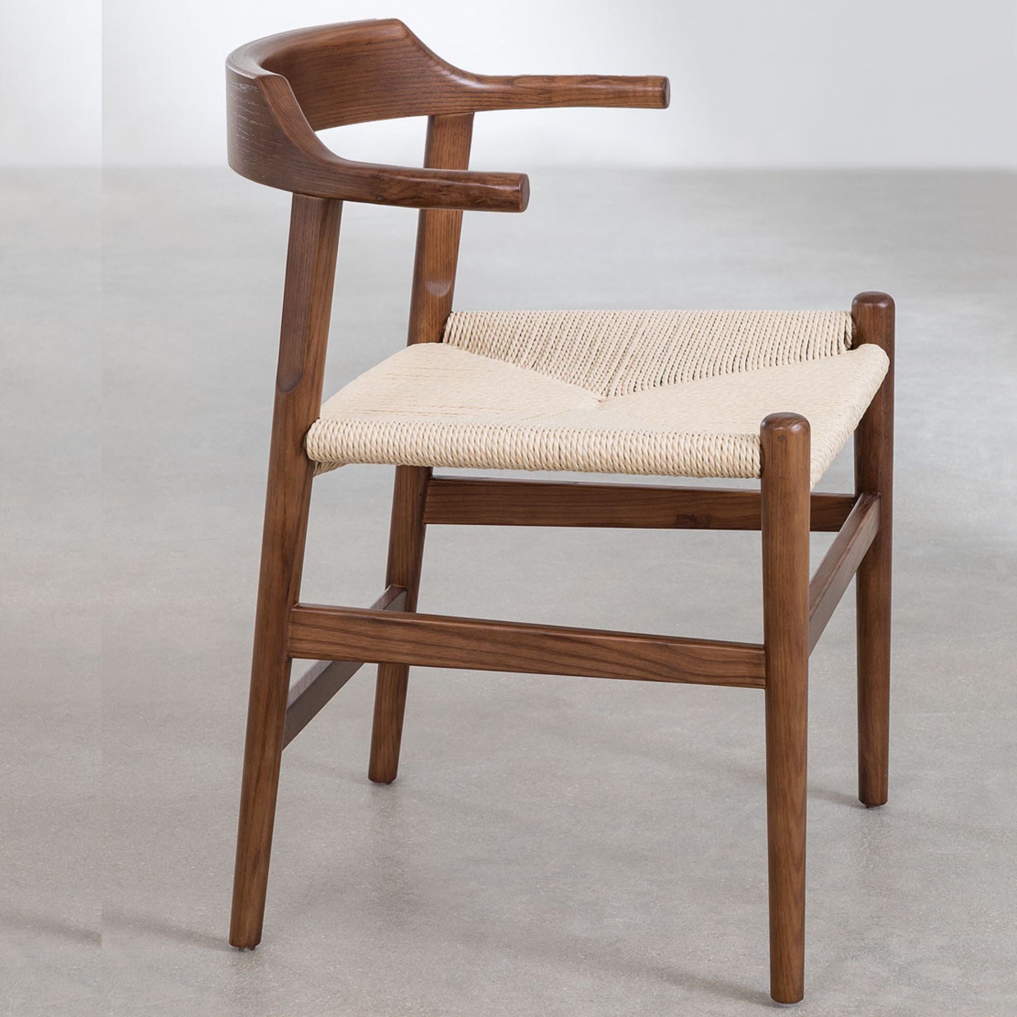 Esine Solid Wood Chair | Brown