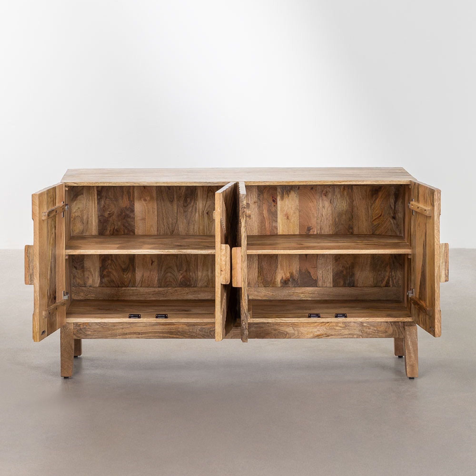 Rein Solid Wood Sideboard | Natural