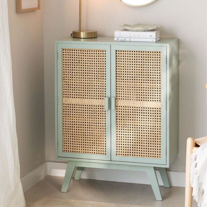 Edessa Solid Wood Sideboard | Blue