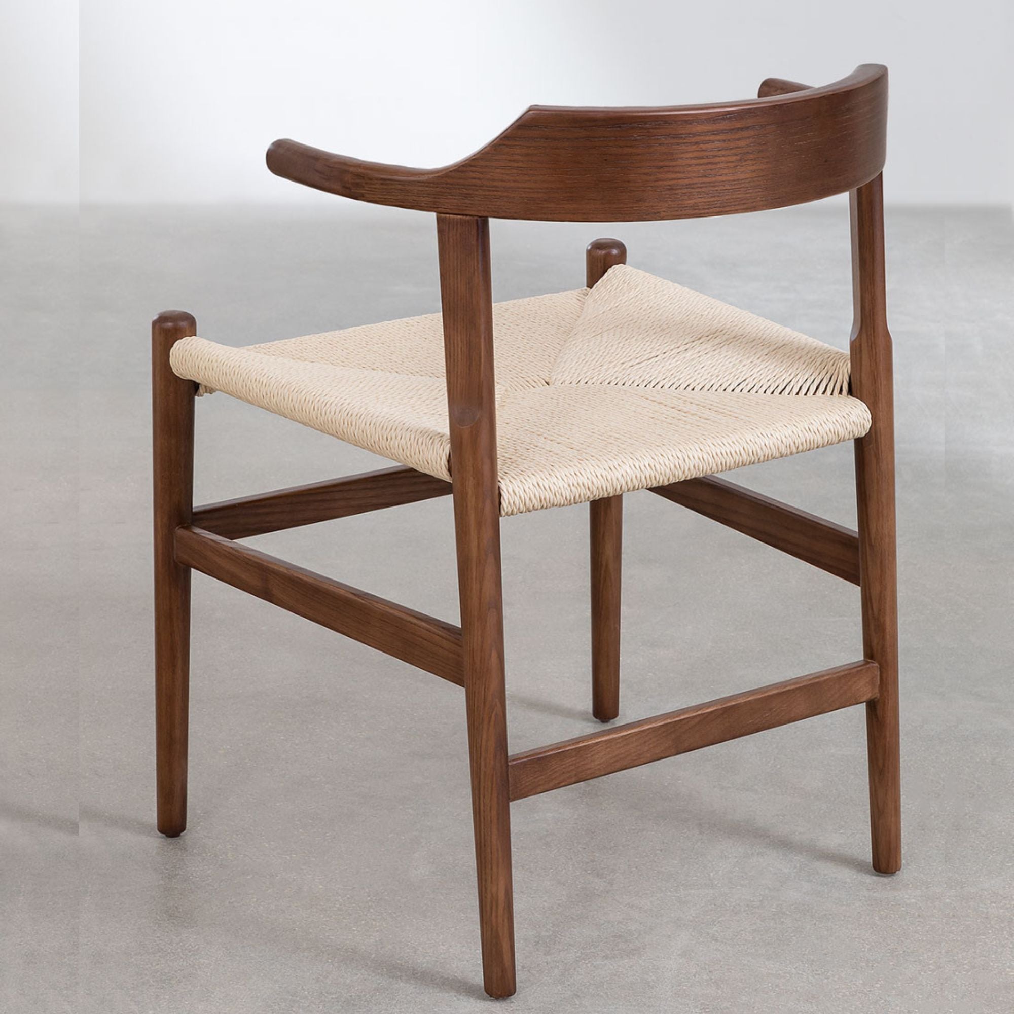 Esine Solid Wood Chair | Brown