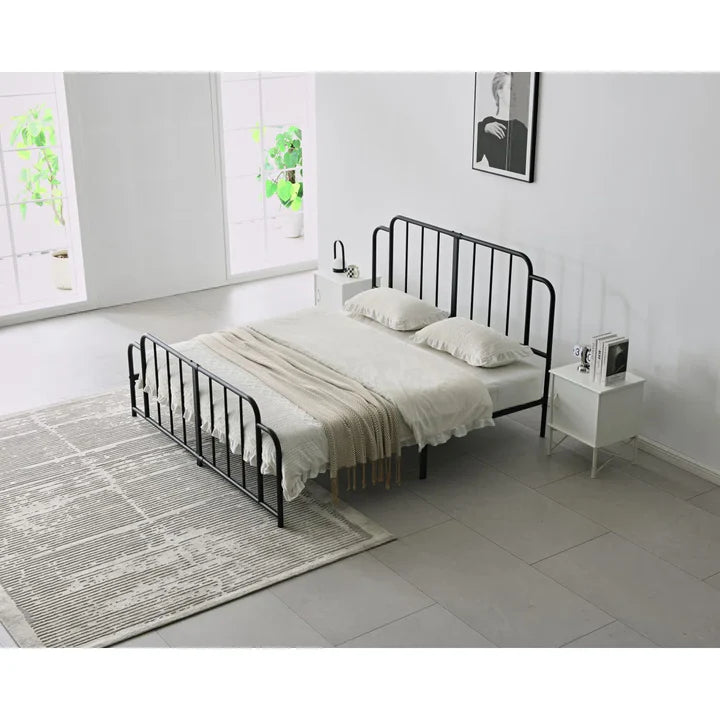 Furnishiaa Modern Metal Platform Bed