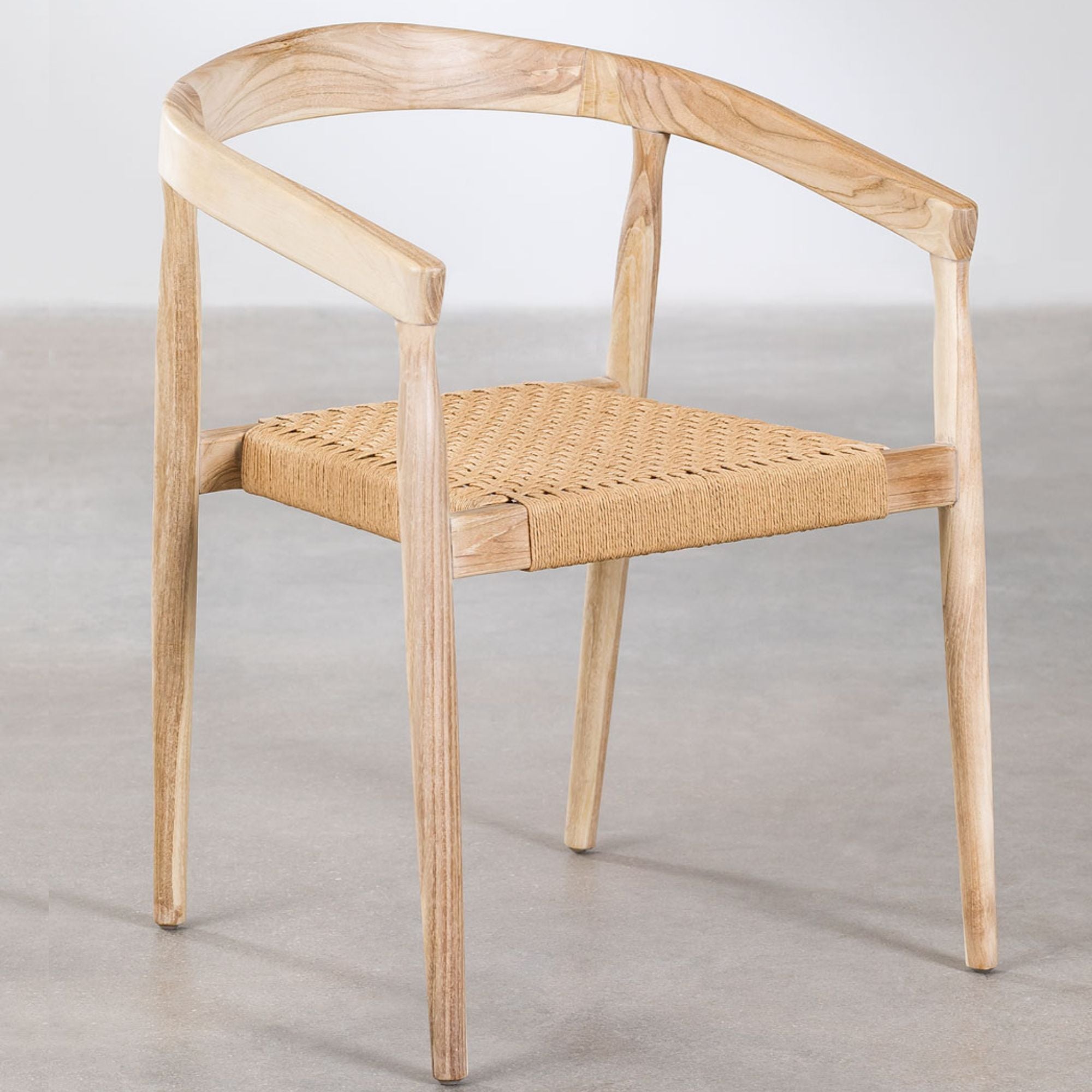 Giralba Solid Wood Chair | Natural