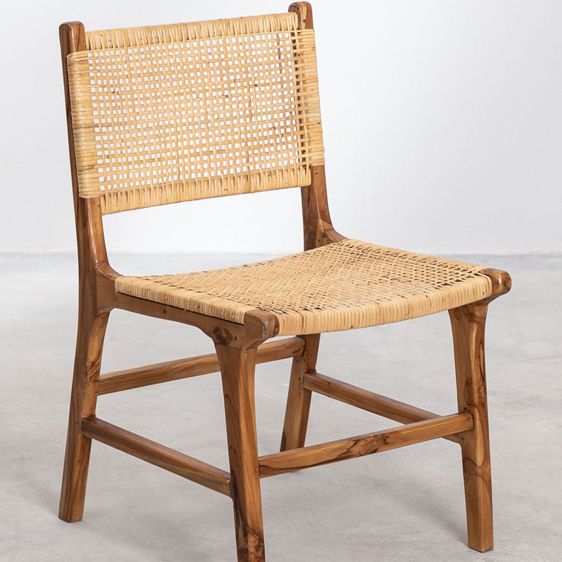 Casere Solid Wood Chair | Natural