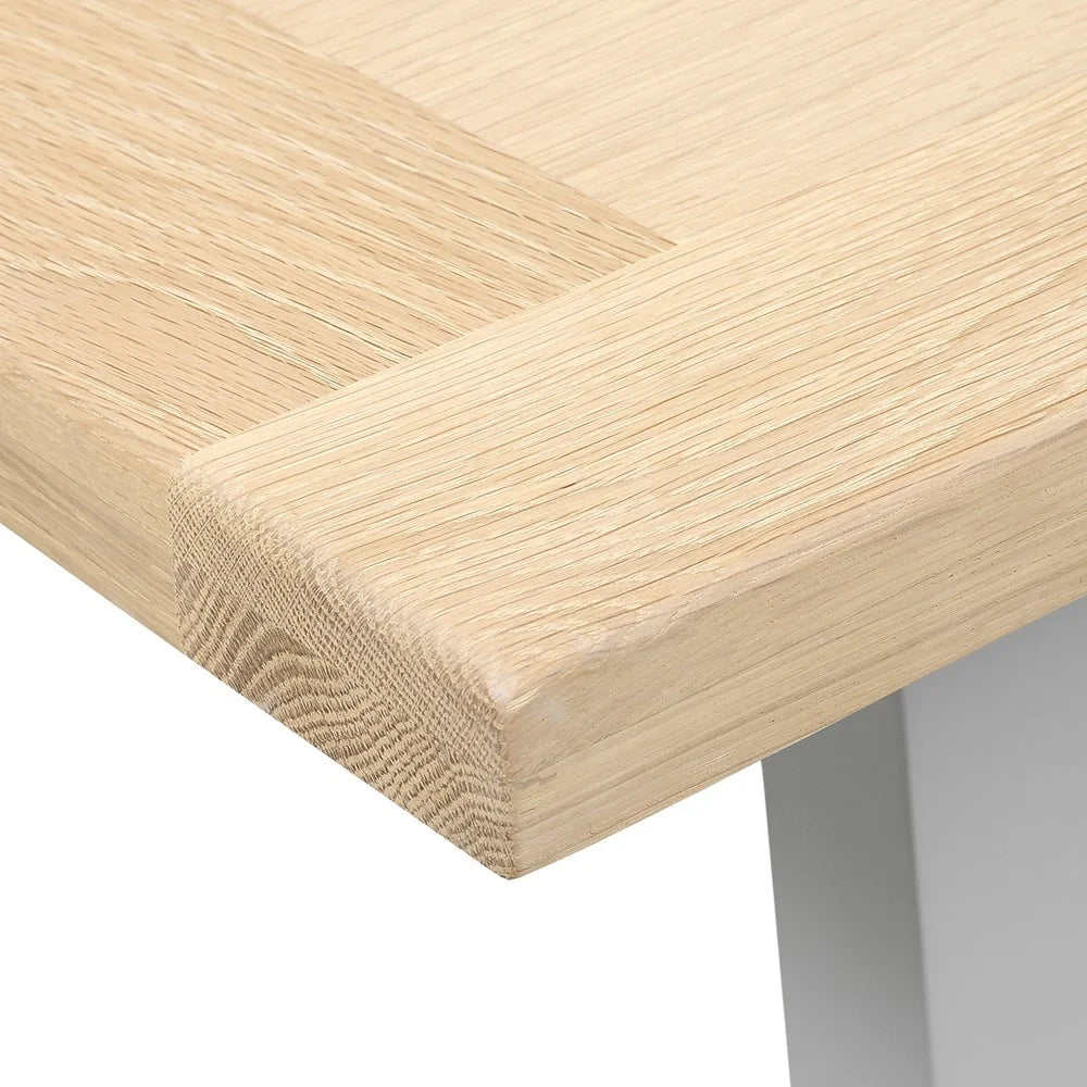 Chester Dove Grey 6 Seater Trestle Dining Table