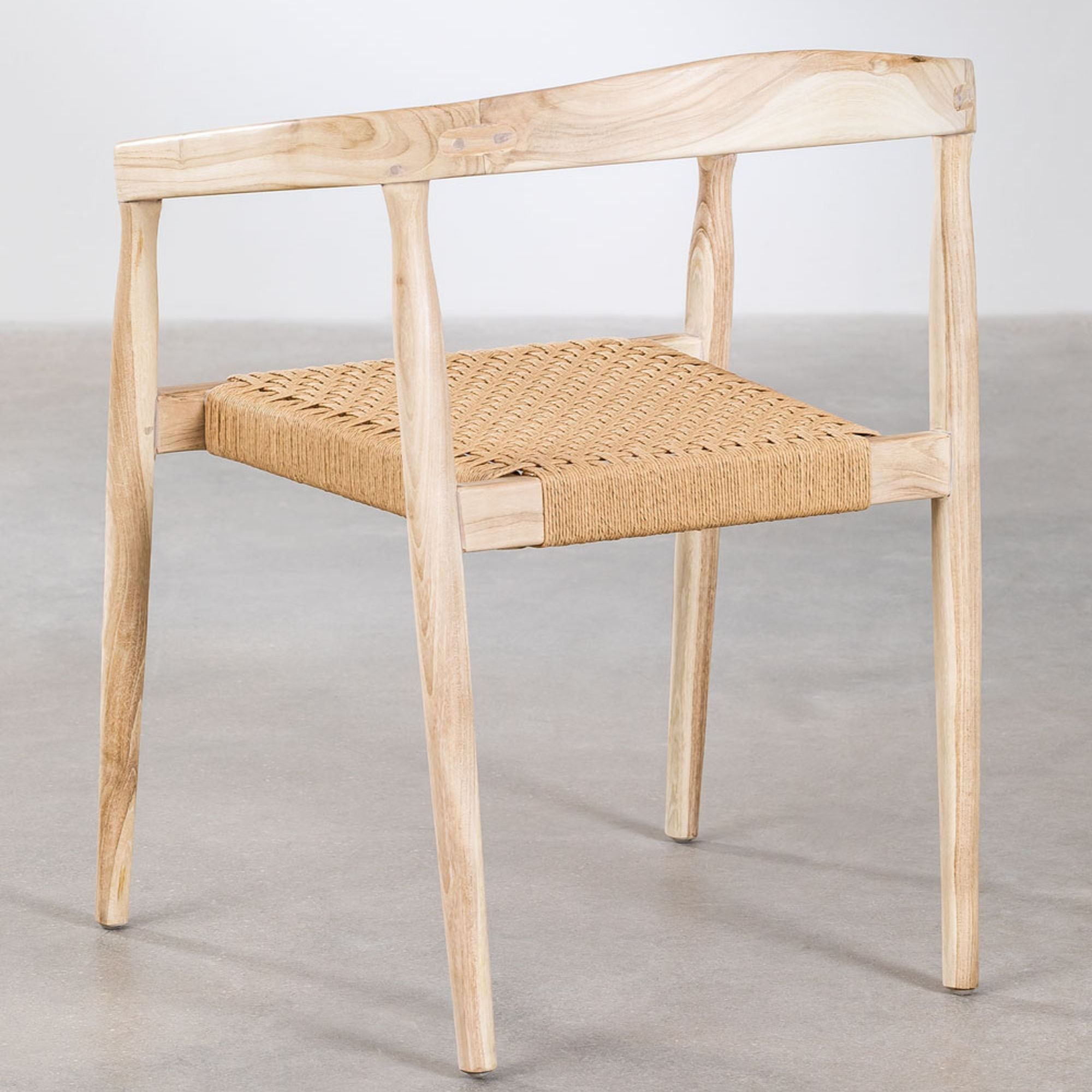 Giralba Solid Wood Chair | Natural