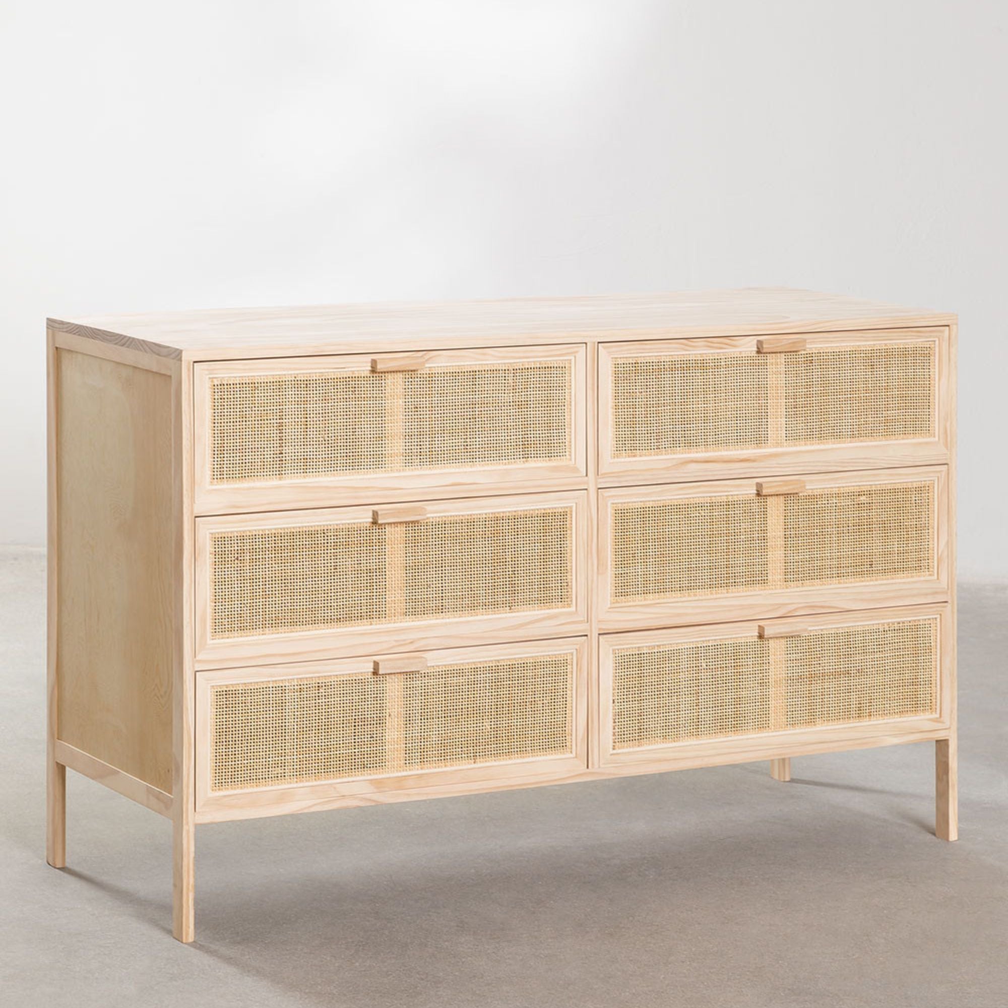 Buia Solid Wood Chest of Drawer | Natural