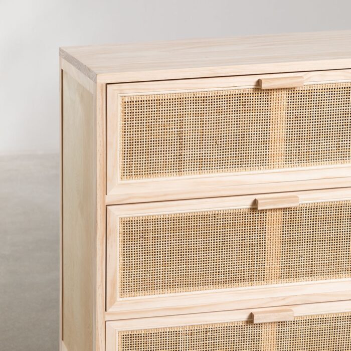 Buia Solid Wood Chest of Drawer | Natural