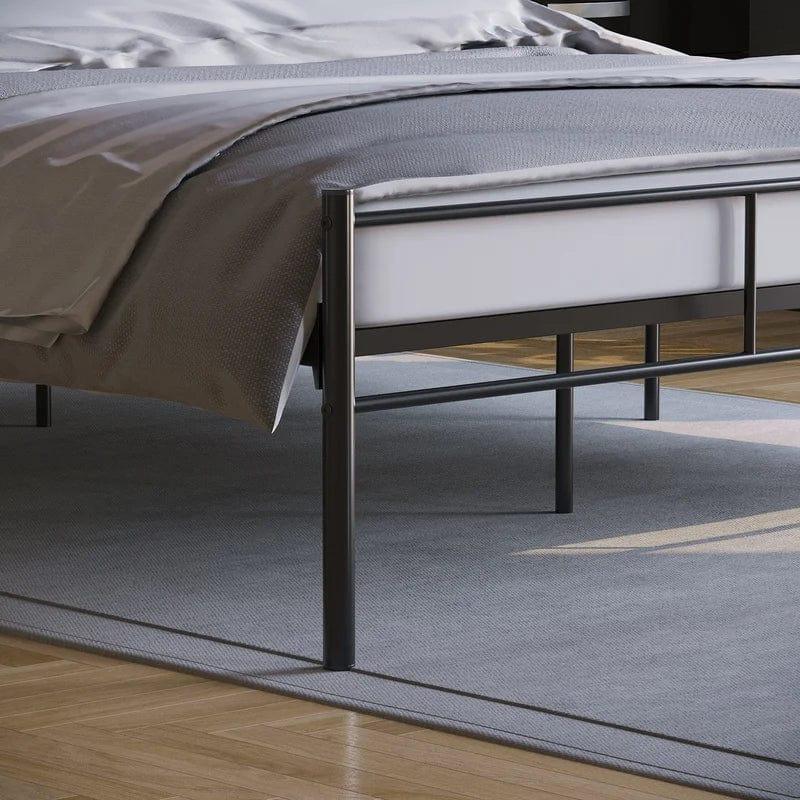 Dorset Metal Bed With Metal Slats & Centre Support Legs