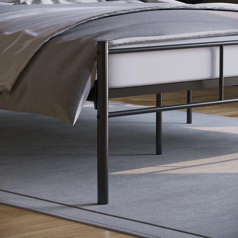 Dorset Metal Bed With Metal Slats & Centre Support Legs