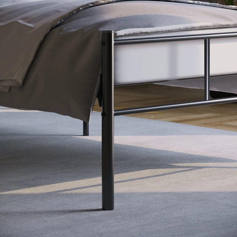 Dorset Metal Bed With Metal Slats & Centre Support Legs