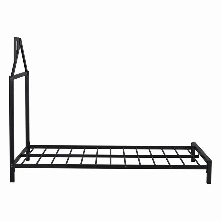 Furnishiaa Metal Platform Single Bed