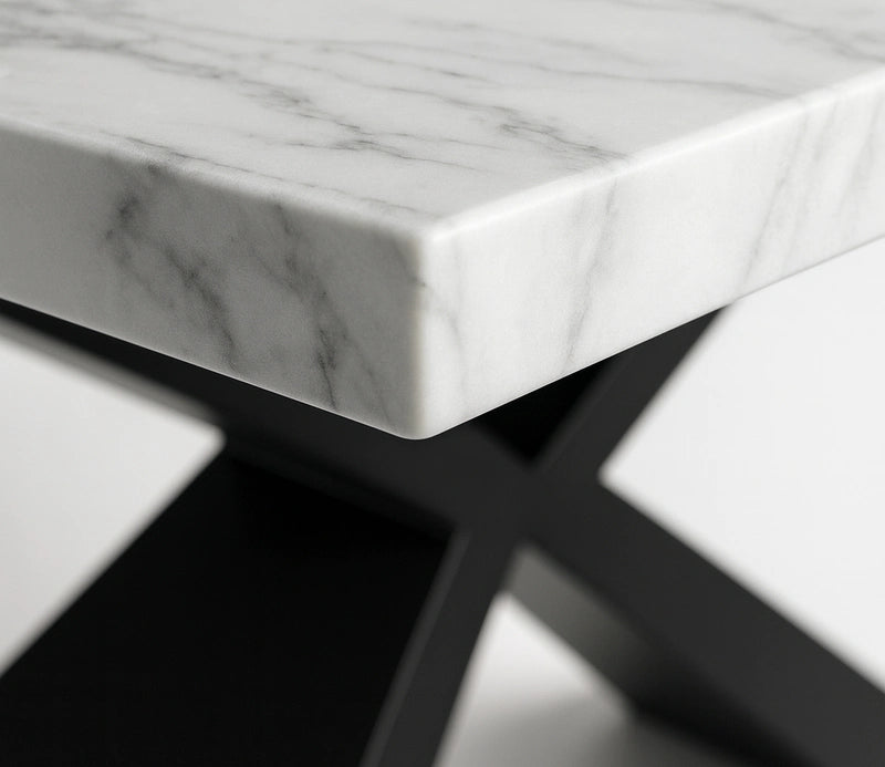 Minimalist 6 Seater Marble