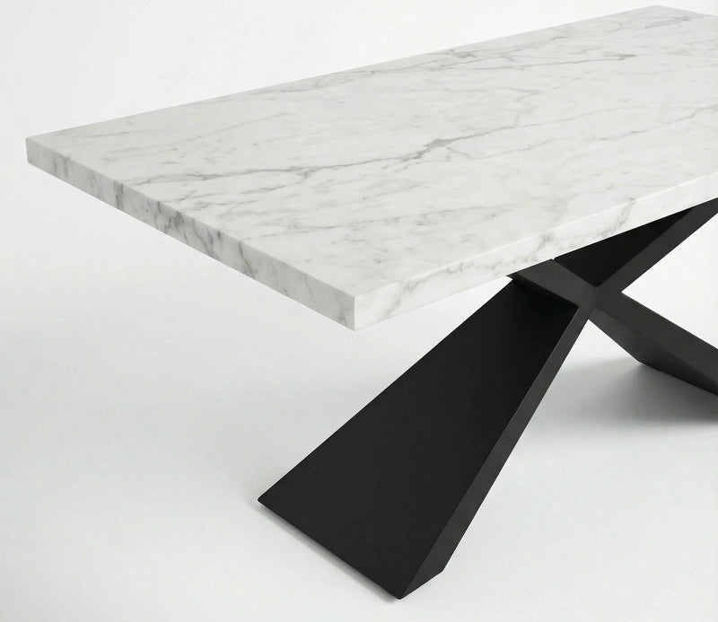 Minimalist 6 Seater Marble