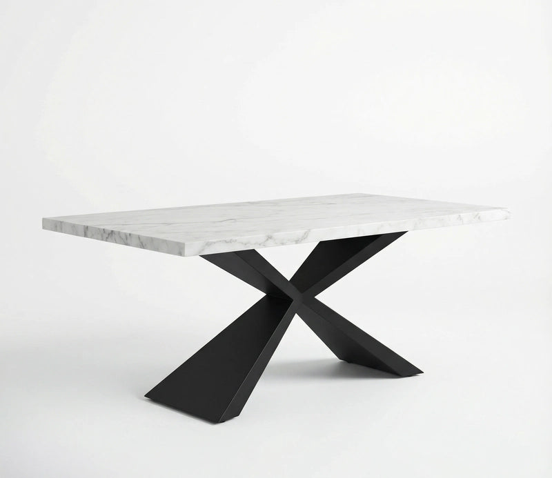 Minimalist 6 Seater Marble