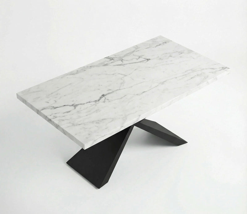 Minimalist 6 Seater Marble