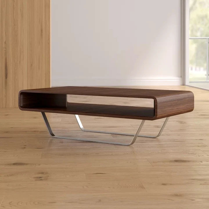 Solid Centre Wooden Coffee Table Made For Living Room