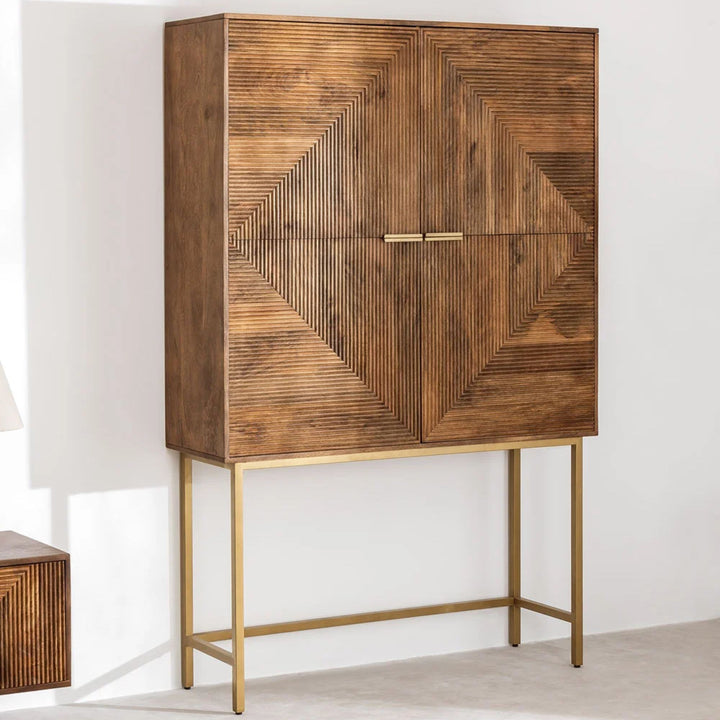 Ilice Solid Wood Sideboard | Natural