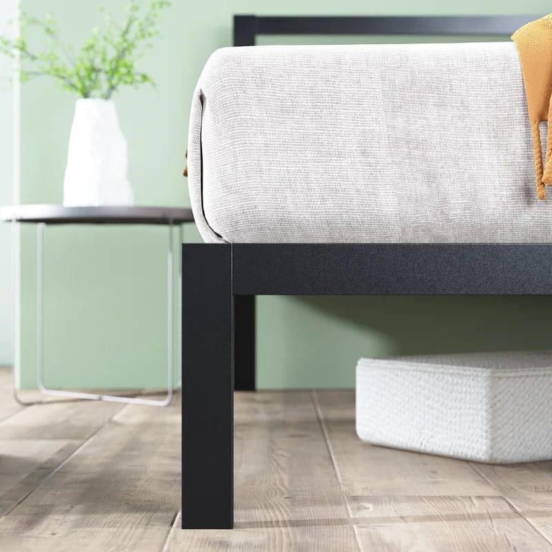Wick Metal Bed Frame with Headboard