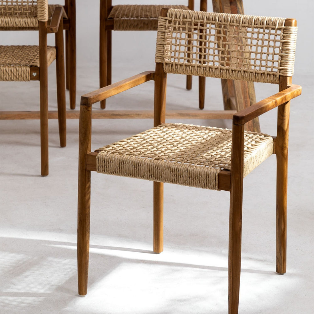 Cesuna Solid Wood Chair | Natural
