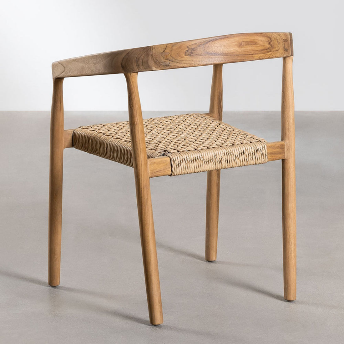 Kurube Solid Wood Chair | Natural