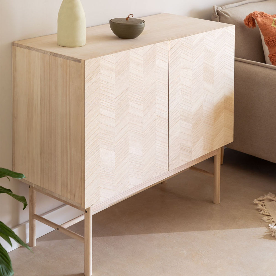 Acasa Solid Wood Sideboard | Natural