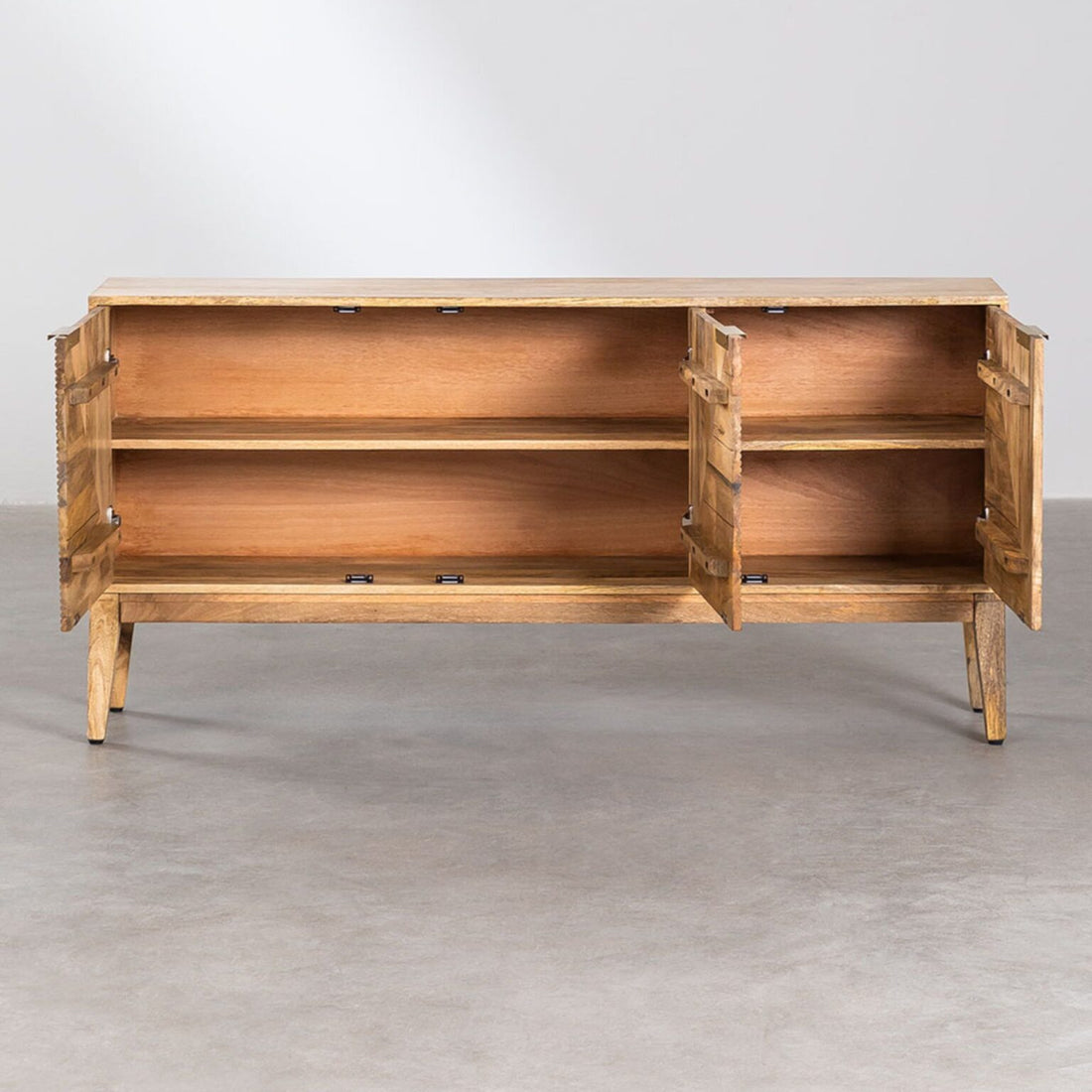 Prates Solid Wood Sideboard | Natural