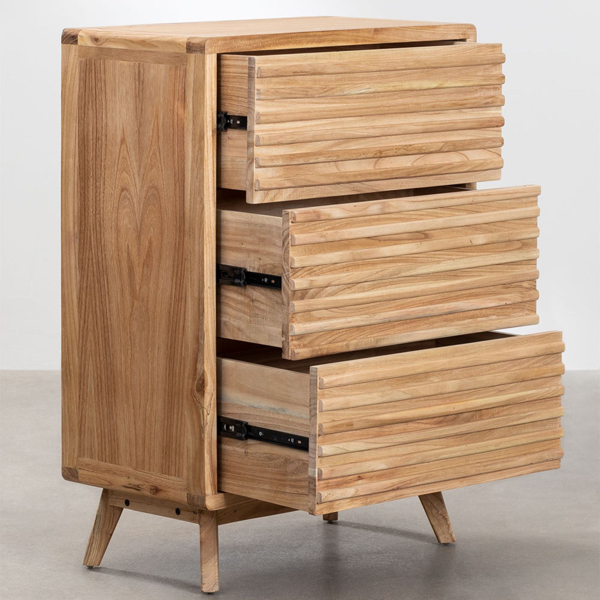 Ukac Solid Wood Chest of Drawers | Natural