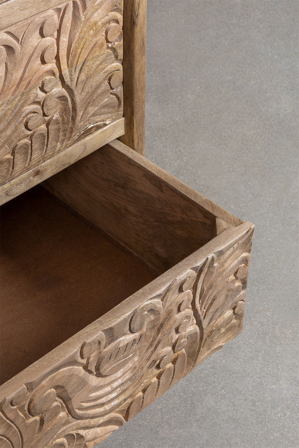 Insie Solid Wood Chest of Drawer | Natural