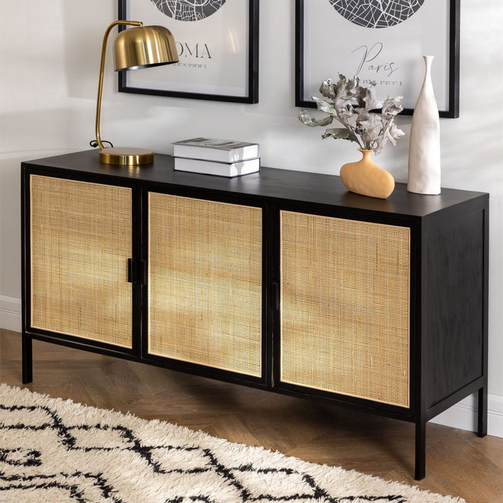 Kibis Solid Wood Sideboard | Natural
