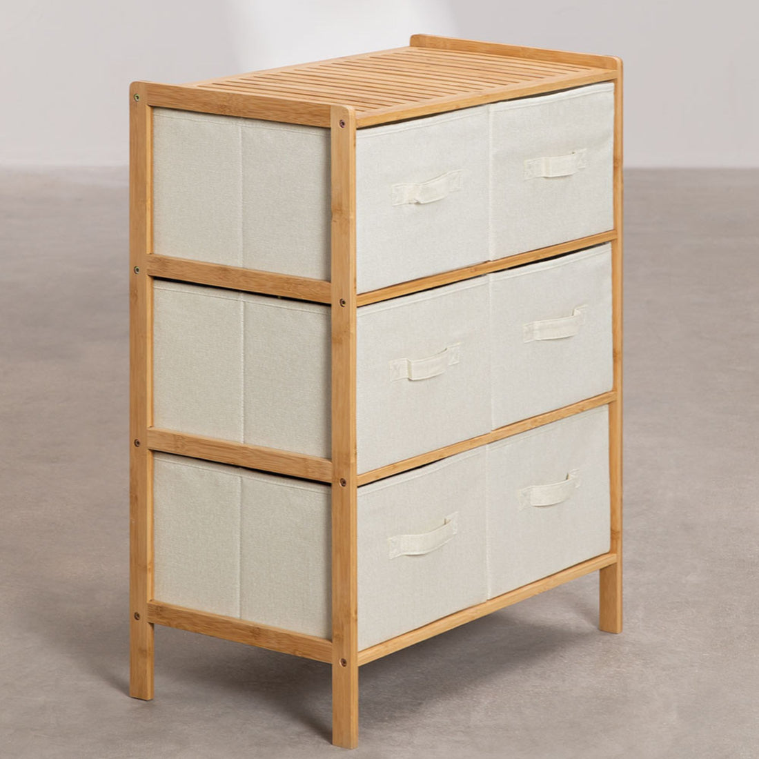 Jeselo Solid Wood Chest of Drawers | Natural