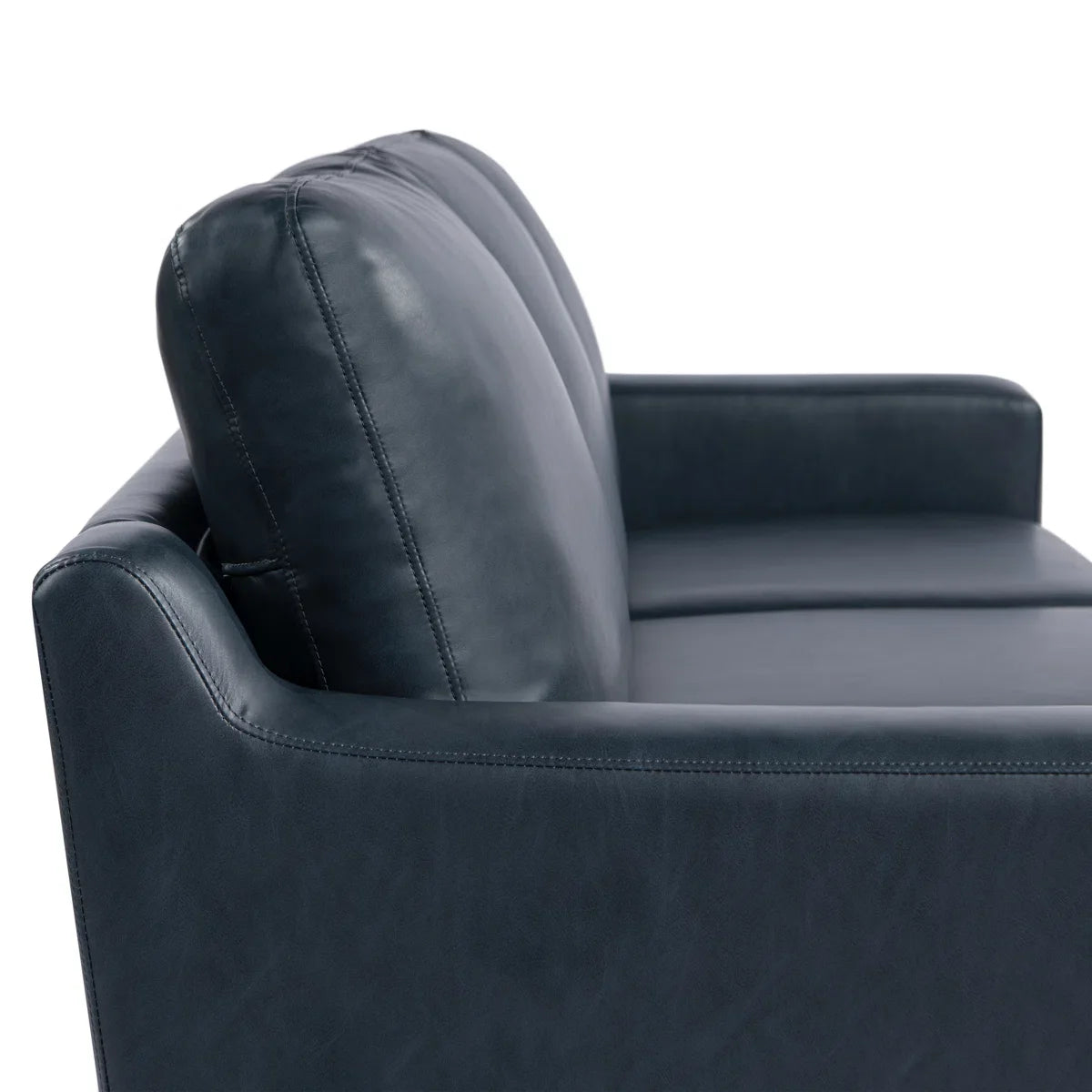 Turner 68.9" Square Arm Faux Leather Sofa