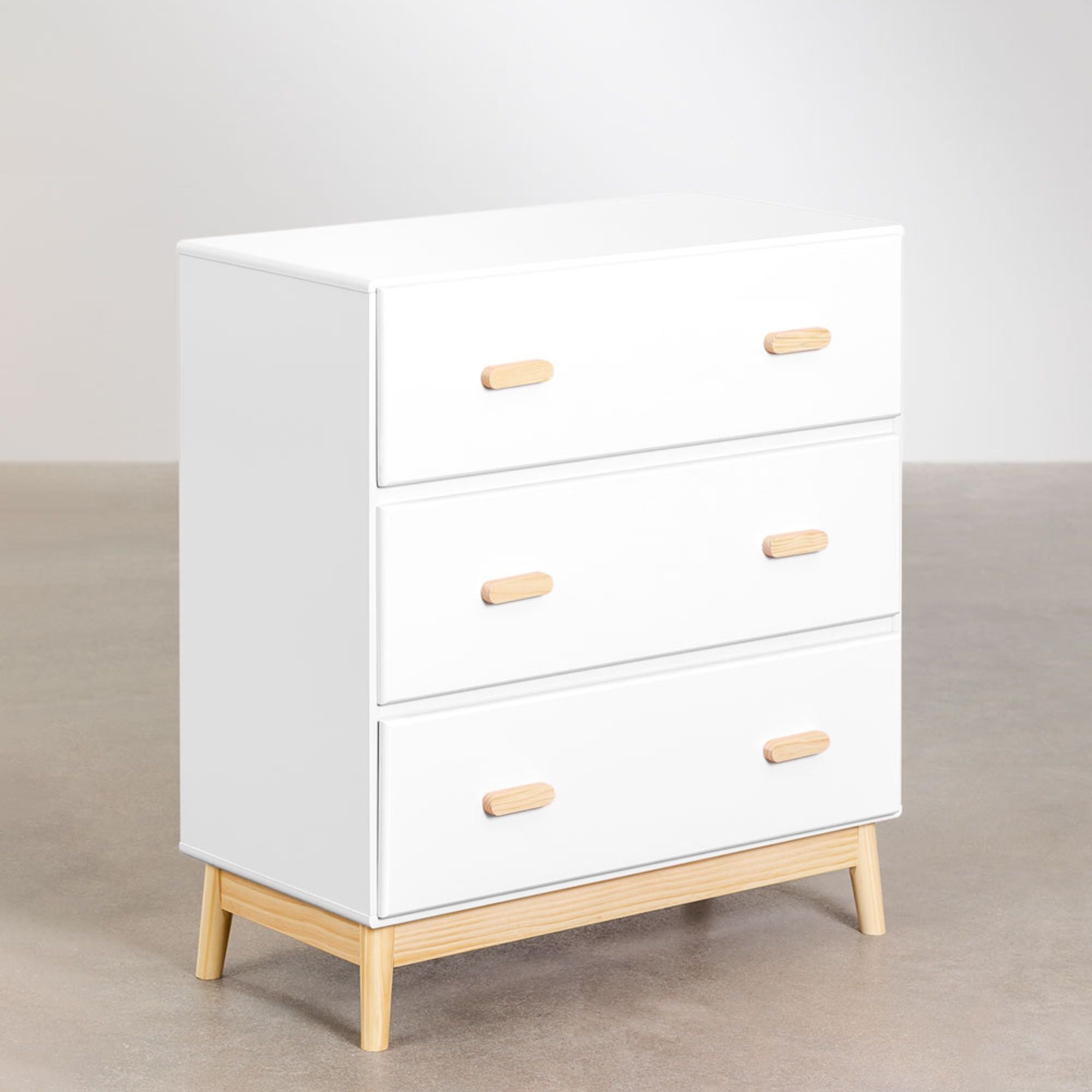 Sauris Solid Wood Chest of Drawer | White